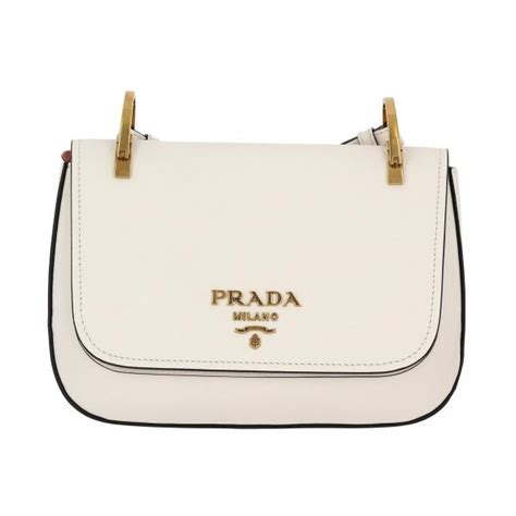 prada white handbag|prada crossbody bag white.